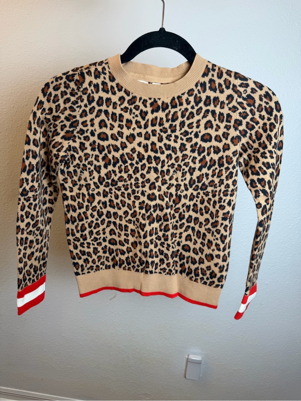 Kids Leopard Print Sweater